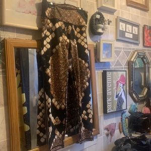 Ankle leopard print leggings